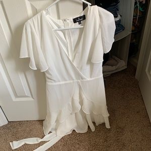 NEVER WORN white lulus dress